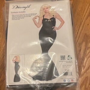 Dreamgirl Elegant Black Gown Dress